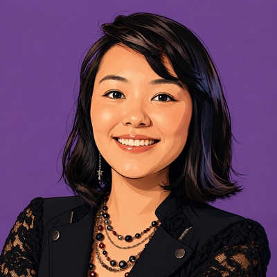 Illustrated portrait of RayAna Stanek